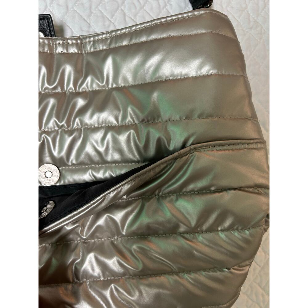 THINK ROYLN METALLIC BRONZE PURSE